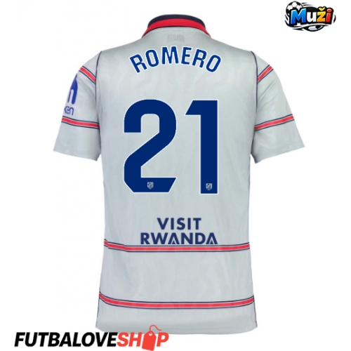 Dres Atletico Madrid Cristian Romero #21 Tretina 2026-27 Krátky Rukáv